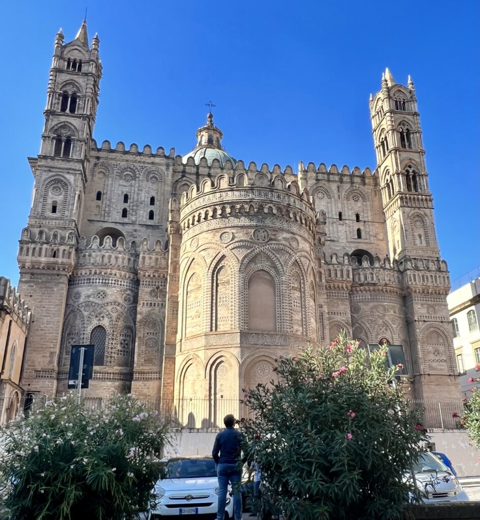 Cathedral in Palermo, Italy visited on Sicily Familiarization Trip