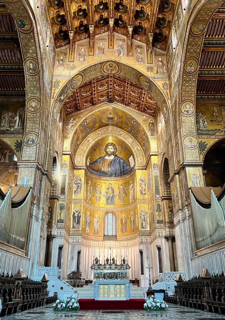 Sicily Familiarization Trip. Catedral de Monreal interior.