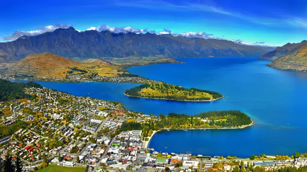 Queenstown scene NZ topaz denoise exposure sharpen 1024x576